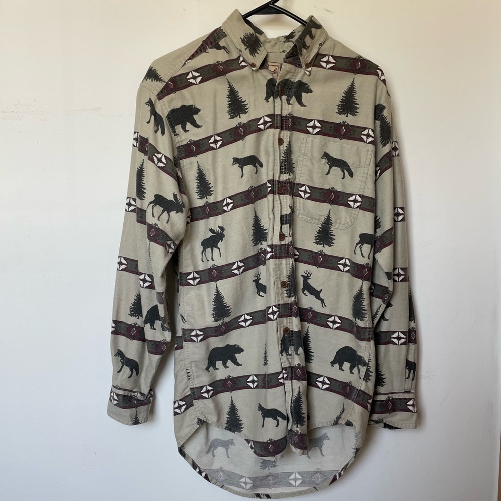 Men’s Small Woolrich Button-Up Long Sleeve Shirt